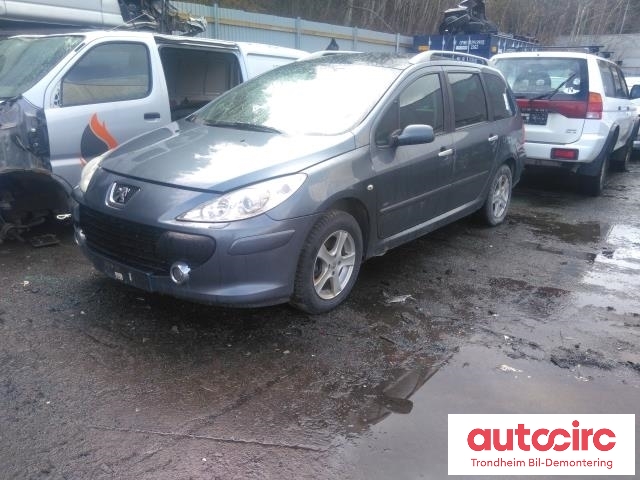 Peugeot 307 2005-2008 (Fase 2) , Motorkode: 9HX, Girkassekode: