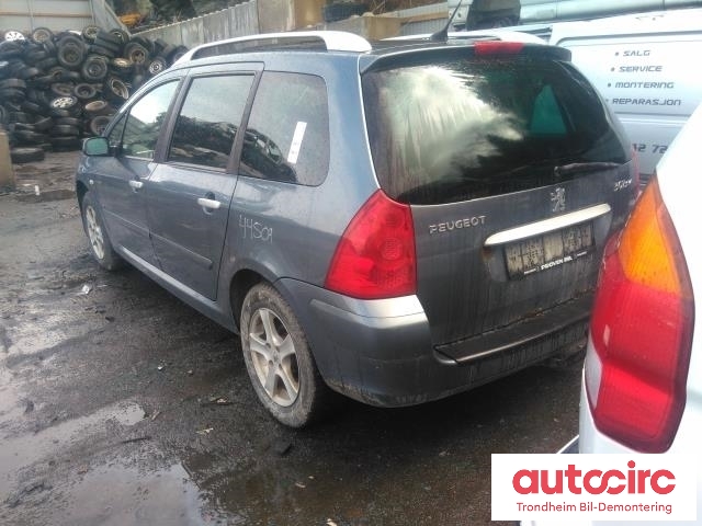 Peugeot 307 2005-2008 (Fase 2) , Motorkode: 9HX, Girkassekode: