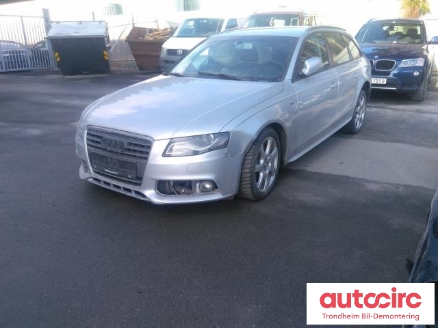 Audi A4 2007-2014 (Type IV) (B8) (B8), Motorkode: CAGC, Girkassekode: LLM