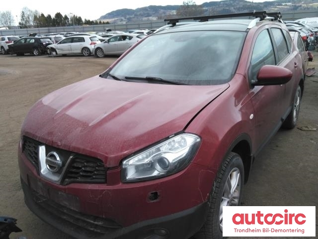 Nissan Qashqai 2010-2014 (Type I, Fase 2) , Motorkode: K9K, Girkassekode: 32010JD50A