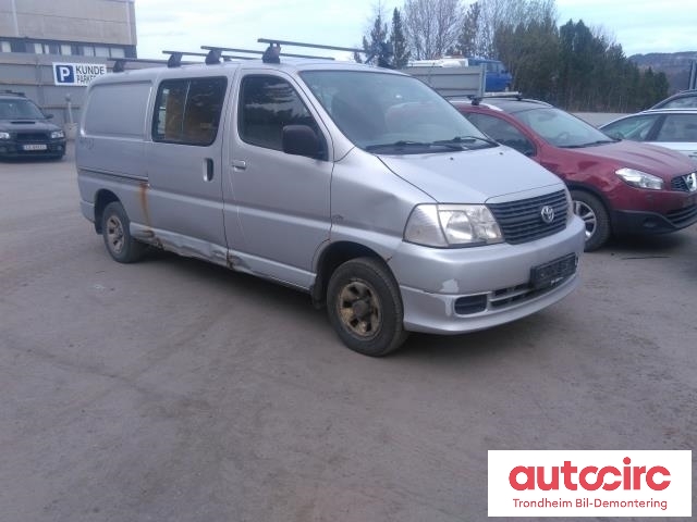 Toyota Hiace 2007-2012 (Fase 3) , Motorkode: 2KD-FTV, Girkassekode: 3303026A60