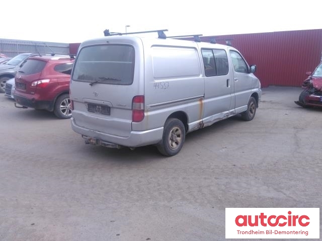 Toyota Hiace 2007-2012 (Fase 3) , Motorkode: 2KD-FTV, Girkassekode: 3303026A60