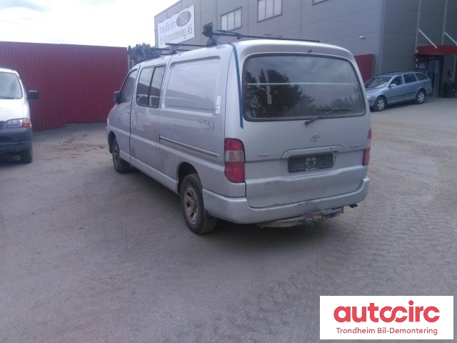 Toyota Hiace 2007-2012 (Fase 3) , Motorkode: 2KD-FTV, Girkassekode: 3303026A60