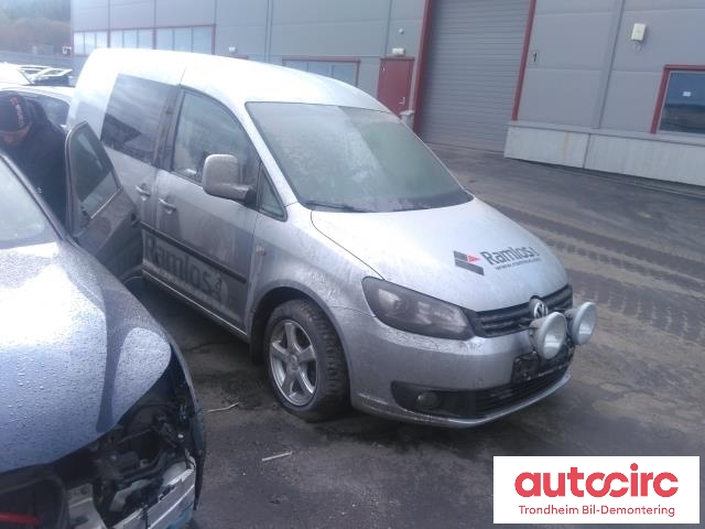 VW Caddy 2010-2015 (Type III, Fase 2) , Motorkode: CFHF, Girkassekode: NFQ