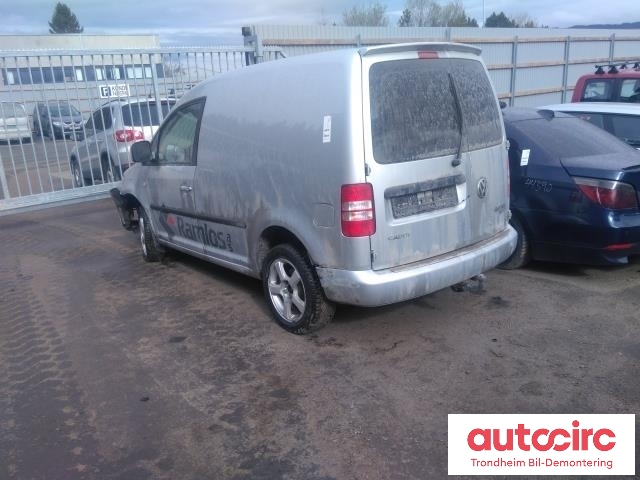 VW Caddy 2010-2015 (Type III, Fase 2) , Motorkode: CFHF, Girkassekode: NFQ