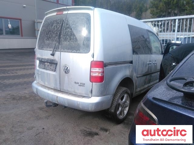 VW Caddy 2010-2015 (Type III, Fase 2) , Motorkode: CFHF, Girkassekode: NFQ