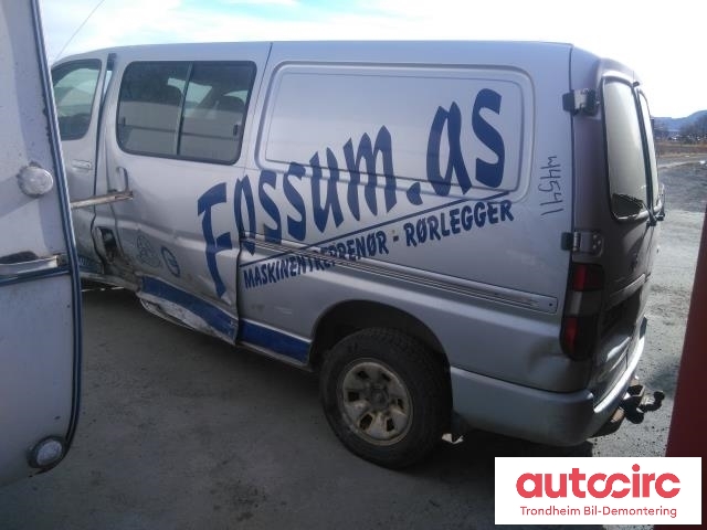 Toyota Hiace 2007-2012 (Fase 3) , Motorkode: 2KD-FTV, Girkassekode: 3303026A61