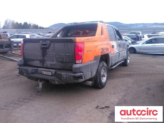 Chevrolet Avalanche 2002-2006 (Type I) , Motorkode: .., Girkassekode: 4L80E