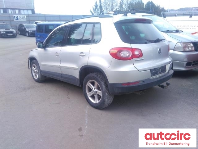 VW Tiguan 2007-2011 (Type I, Fase 1) , Motorkode: CBAB, Girkassekode: JBG
