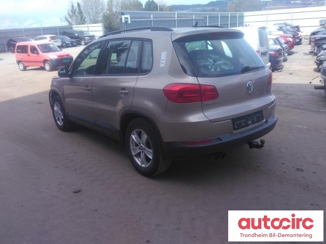 VW Tiguan 2011-2016 (Type I, Fase 2) , Motorkode: CFFD, Girkassekode: NFZ