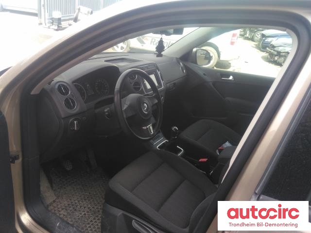VW Tiguan 2011-2016 (Type I, Fase 2) , Motorkode: CFFD, Girkassekode: NFZ