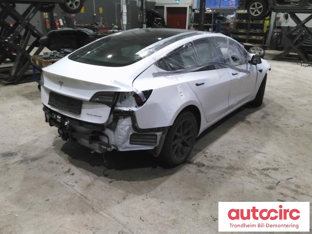 Tesla Model 3 2018-2023 (Fase 1) , Motorkode: 3D3|3D5, Girkassekode: TRINNLØS