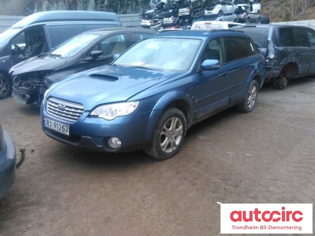 Subaru Outback 2007-2009 (Type III, Fase 2) , Motorkode: EE20, Girkassekode: ..