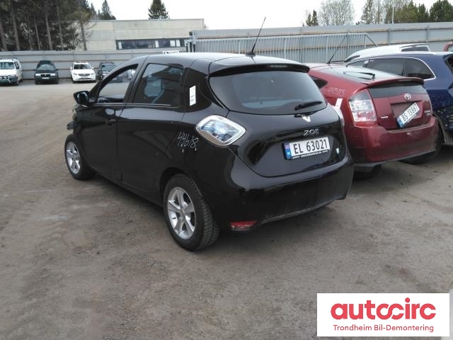 Renault Zoe 2013-2019 (Fase 1) , Motorkode: 5AQ 60, Girkassekode: RA0001