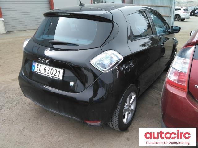 Renault Zoe 2013-2019 (Fase 1) , Motorkode: 5AQ 60, Girkassekode: RA0001