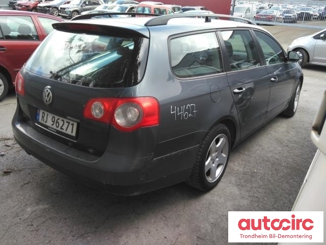 VW Passat 2005-2010 (B6) (B6), Motorkode: CBD, Girkassekode: