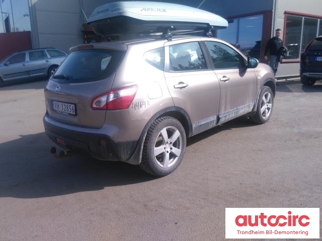 Nissan Qashqai 2010-2014 (Type I, Fase 2) , Motorkode: MR20, Girkassekode: 