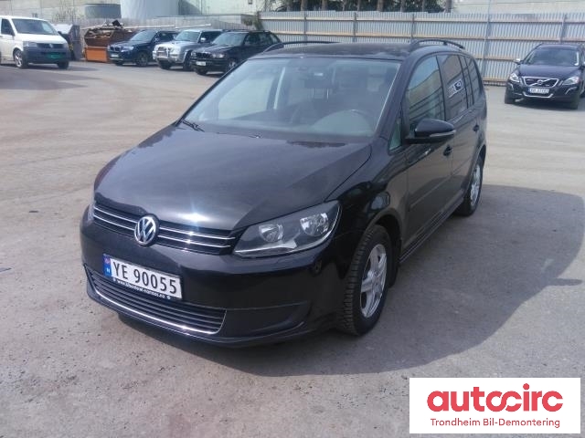 VW Touran 2010-2015 (Type I, Fase 3) , Motorkode: CAYC, Girkassekode: MLE