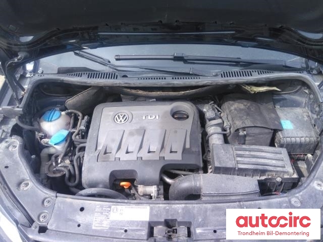 VW Touran 2010-2015 (Type I, Fase 3) , Motorkode: CAYC, Girkassekode: MLE