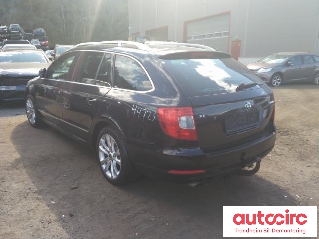 Škoda Superb 2008-2015 (Type II) , Motorkode: CFFB, Girkassekode: LHD