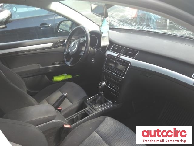 Škoda Superb 2008-2015 (Type II) , Motorkode: CFFB, Girkassekode: LHD