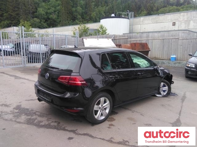 VW Golf VII 2012-2017 (Fase 1) , Motorkode: CUKB, Girkassekode: RJW