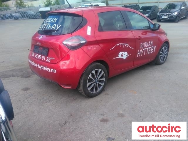 Renault Zoe 2019-->> (Fase 2) , Motorkode: 5AQ 60, Girkassekode: 290K47909R