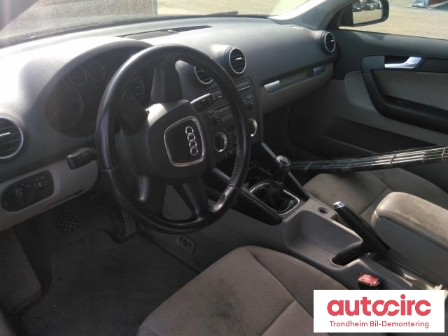 Audi A3 2003-2008 (Type II, Fase 1) , Motorkode: BLS, Girkassekode: