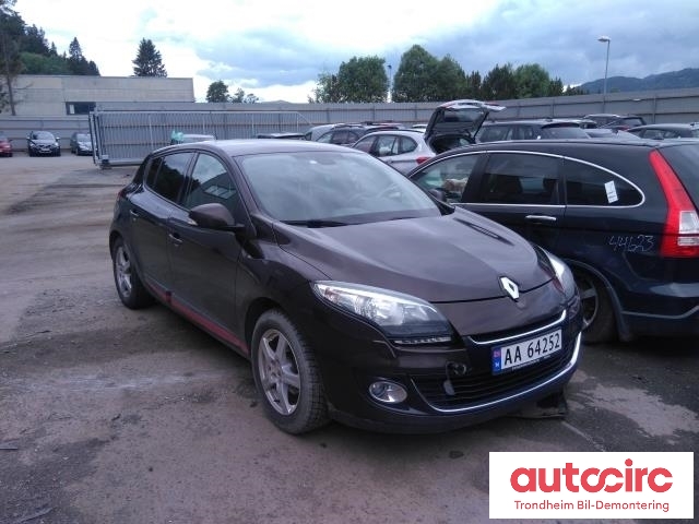 Renault Megane 2009-2016 Type III , Motorkode: H5F A4, Girkassekode: 