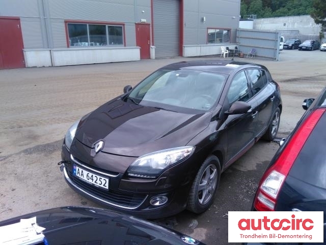 Renault Megane 2009-2016 Type III , Motorkode: H5F A4, Girkassekode: 