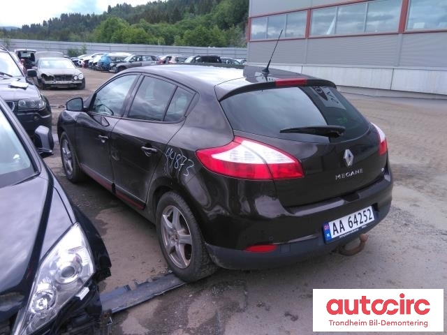 Renault Megane 2009-2016 Type III , Motorkode: H5F A4, Girkassekode: 