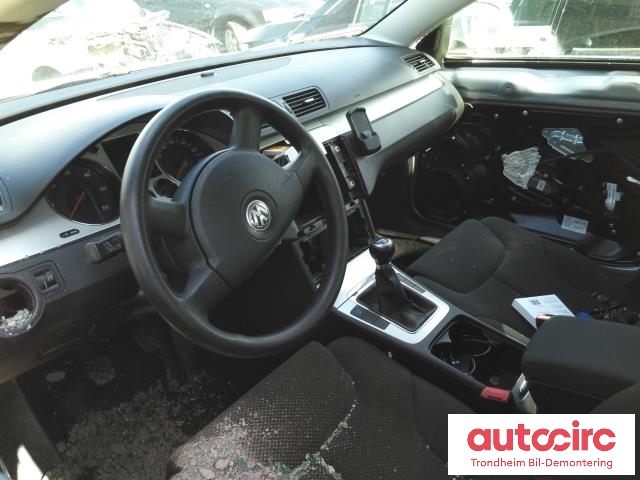 VW Passat 2005-2010 (B6) (B6), Motorkode: BMP, Girkassekode: