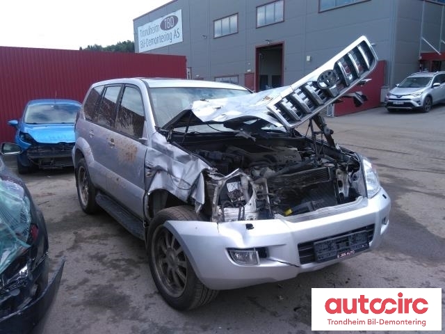 Toyota Land Cruiser 120 2002-2009 , Motorkode: 1KD-FTV, Girkassekode: 3500060B00