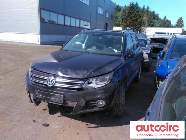 VW Tiguan 2011-2016 (Type I, Fase 2) , Motorkode: CFFB, Girkassekode: MYG