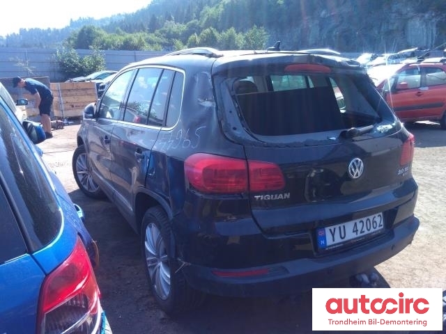 VW Tiguan 2011-2016 (Type I, Fase 2) , Motorkode: CFFB, Girkassekode: MYG