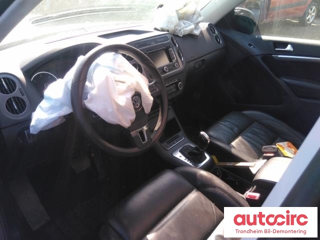 VW Tiguan 2011-2016 (Type I, Fase 2) , Motorkode: CFFB, Girkassekode: MYG