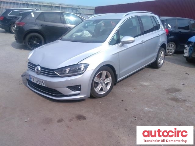 VW Golf Sportsvan 2014-2018 , Motorkode: CRKB, Girkassekode: MWW