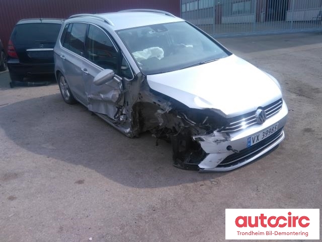 VW Golf Sportsvan 2014-2018 , Motorkode: CRKB, Girkassekode: MWW