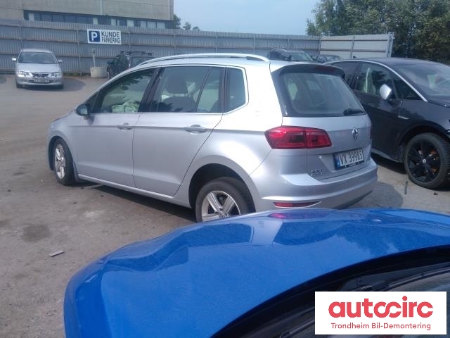 VW Golf Sportsvan 2014-2018 , Motorkode: CRKB, Girkassekode: MWW
