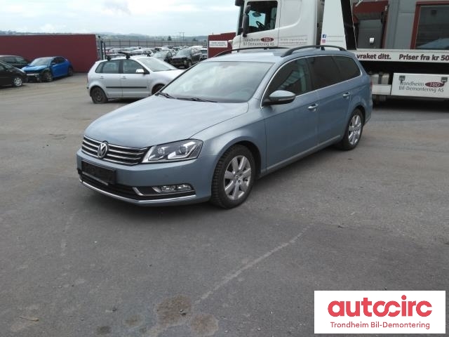 VW Passat 2011-2015 (B7) (B7), Motorkode: CAXA, Girkassekode: NTZ