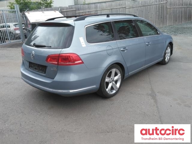 VW Passat 2011-2015 (B7) (B7), Motorkode: CAXA, Girkassekode: NTZ
