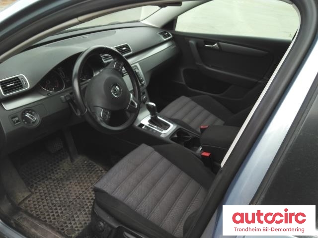 VW Passat 2011-2015 (B7) (B7), Motorkode: CAXA, Girkassekode: NTZ