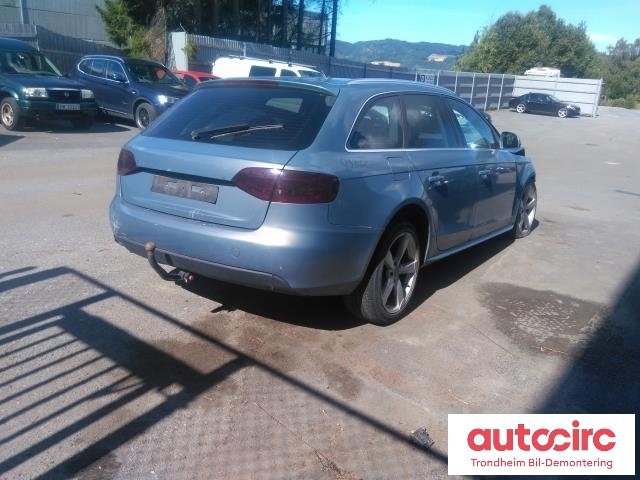Audi A4 2007-2014 (Type IV) (B8) (B8), Motorkode: CAGA, Girkassekode: LLA