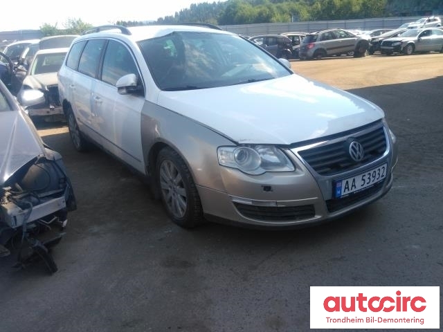 VW Passat 2005-2010 (B6) (B6), Motorkode: BMR, Girkassekode: JPQ
