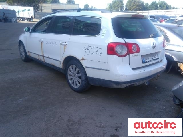 VW Passat 2005-2010 (B6) (B6), Motorkode: BMR, Girkassekode: JPQ