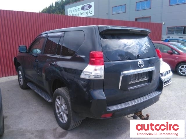 Toyota Land Cruiser 150 2010-2013 (Fase 1) , Motorkode: 3|0 D-4D 190HK, Girkassekode: 3500060C40