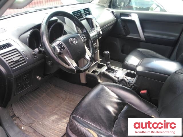 Toyota Land Cruiser 150 2010-2013 (Fase 1) , Motorkode: 3|0 D-4D 190HK, Girkassekode: 3500060C40