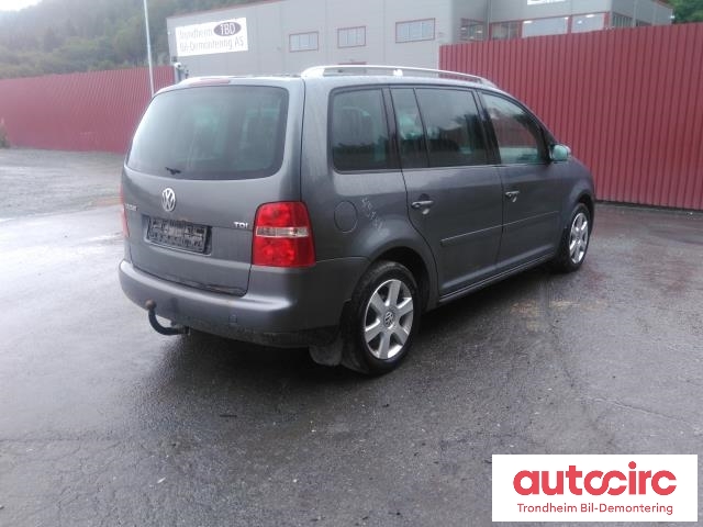 VW Touran 2003-2006 (Type I, Fase 1) , Motorkode: BKC, Girkassekode: GQN