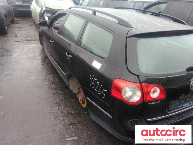 VW Passat 2005-2010 (B6) (B6), Motorkode: BVY, Girkassekode: 