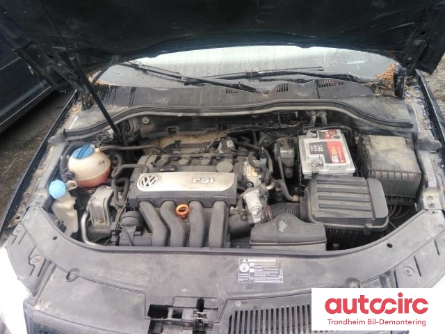 VW Passat 2005-2010 (B6) (B6), Motorkode: BVY, Girkassekode: 